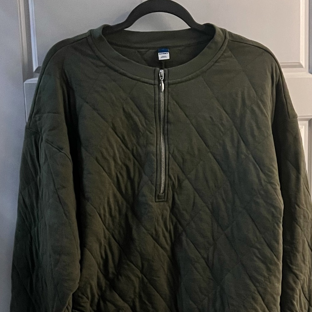 Old Navy Quilted Half-zip Sweatshirt XL